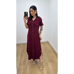 Vestido Jordana Vinho