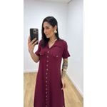 Vestido Jordana Vinho