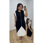 Vestido Dinorá Preto
