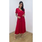 Vestido Sara Vermelho