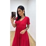 Vestido Sara Vermelho
