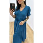 Vestido Sara Petróleo