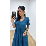 Vestido Sara Petróleo