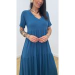 Vestido Sara Petróleo