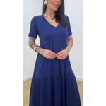 Vestido Sara Azul Marinho
