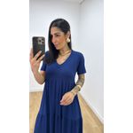 Vestido Sara Azul Marinho
