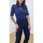 Calça Flávia Azul Marinho