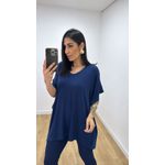 Bata Dulce Azul Marinho