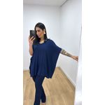 Bata Dulce Azul Marinho