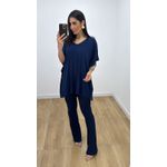 Calça Flávia Azul Marinho