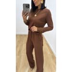 Conjunto Verônica Marrom