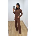 Conjunto Verônica Marrom