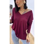 Blusa Alice Vinho