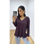 Blusa Alice Marrom