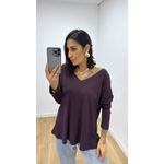 Blusa Alice Marrom