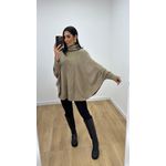 Poncho Mousse Caqui