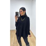 Poncho Mousse Preto