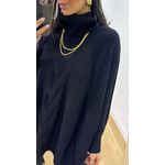 Poncho Mousse Preto