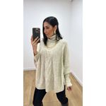 Poncho Mousse Areia