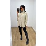 Poncho Mousse Areia