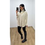 Poncho Mousse Areia