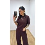 Conjunto Carolina Marrom