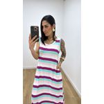 Vestido Natasha Fúcsia