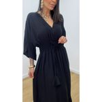 Vestido Talita Liso Preto