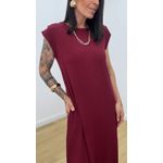Vestido Eloah Vinho