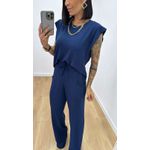 Conjunto Lídia Azul Marinho
