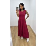 Vestido Flávia Cereja