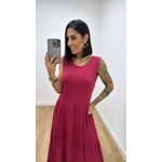 Vestido Flávia Cereja