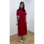 Vestido Manuela Vermelho