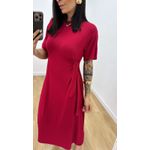 Vestido Manuela Vermelho