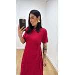 Vestido Manuela Vermelho