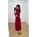 Vestido Manuela Vermelho