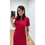 Vestido Manuela Vermelho