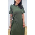 Vestido Manuela Verde Militar