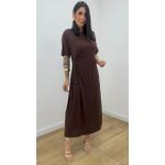 Vestido Manuela Marrom