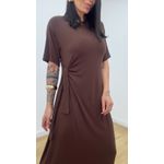 Vestido Manuela Marrom