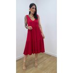 Vestido Aniele Vermelho