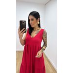 Vestido Aniele Vermelho