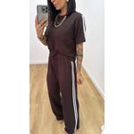 Conjunto Kaly MC Marrom