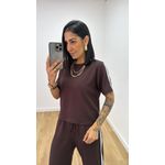 Conjunto Kaly MC Marrom