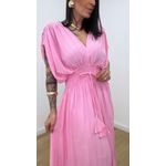 Vestido Tássia Rosa Bebê