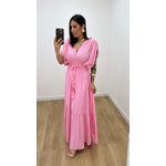 Vestido Tássia Rosa Bebê