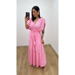Vestido Tássia Rosa Bebê
