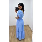 Vestido Tássia Azul Bebê
