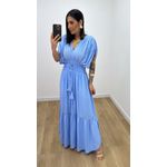 Vestido Tássia Azul Bebê