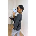 Blusa Geisa Grafite